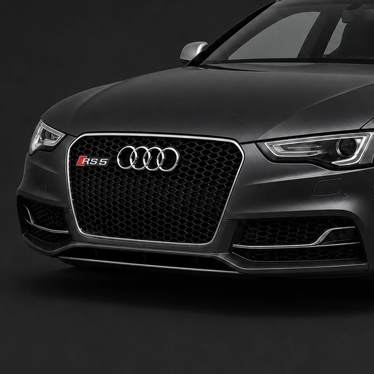 Parrilla estilo RS5 para Audi A5 12-16 Negra con Borde Cromado.. [IRP-CATALOG:PARR052-1-O.webp:4327025a6f4ee8e4]