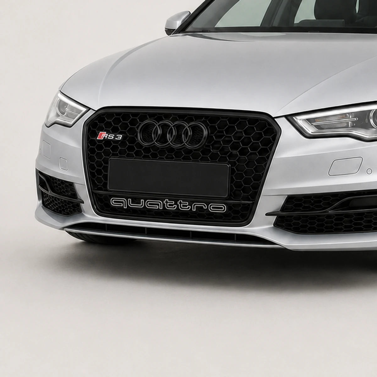 Parrilla Rs3 Para Audi A3 8v 14-16 Negra Y Quattro Debajo. [IRP-CATALOG:PARR055-1-C.webp:4b8c91960639b60f]