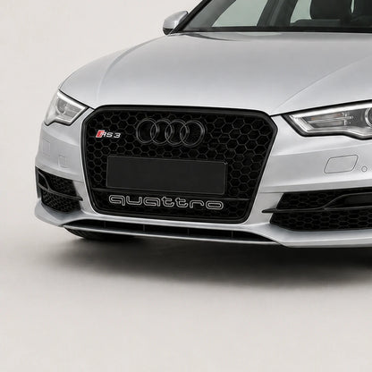 Parrilla Rs3 Para Audi A3 8v 14-16 Negra Y Quattro Debajo. [IRP-CATALOG:PARR055-1-C.webp:4b8c91960639b60f]