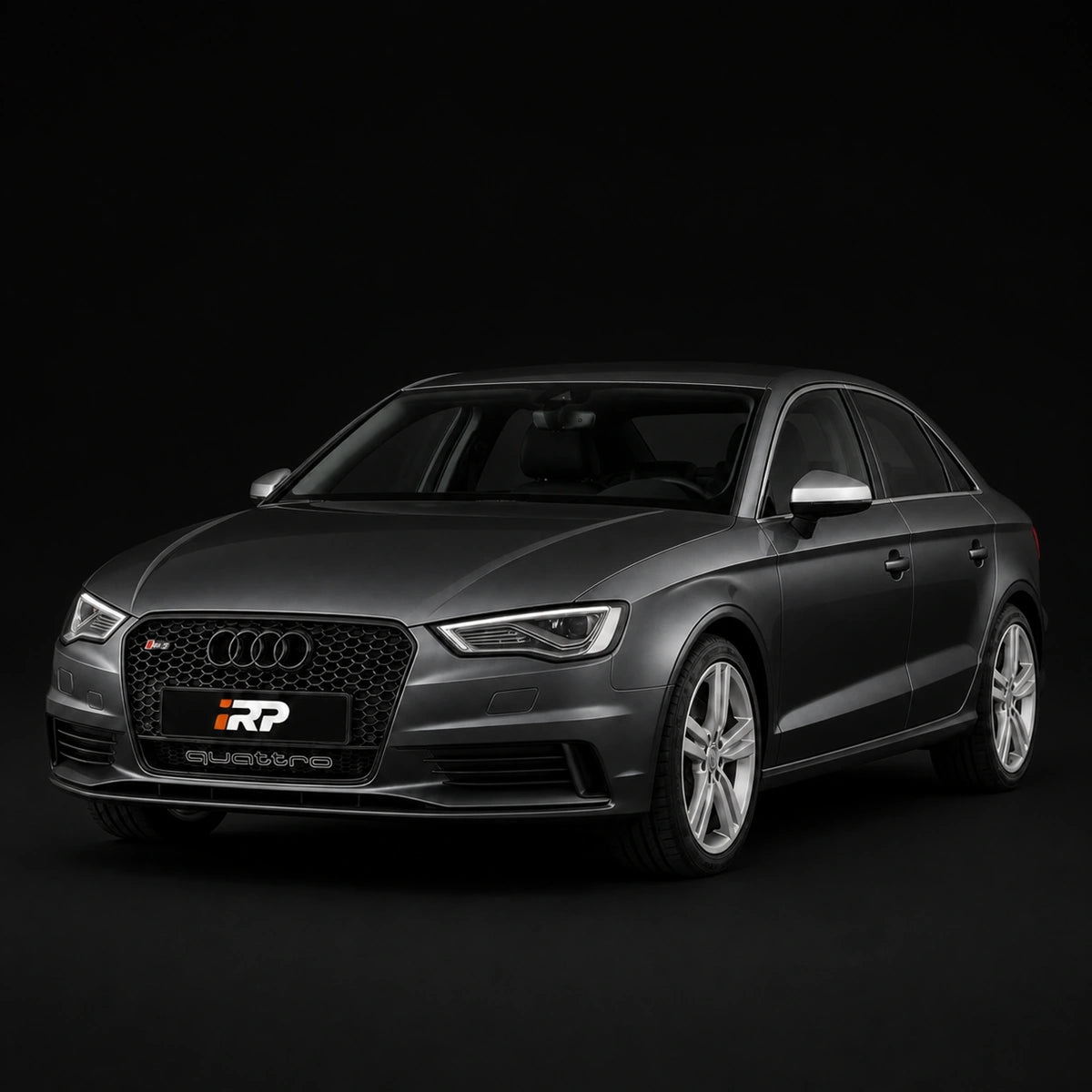 Parrilla Rs3 Para Audi A3 8v 14-16 Negra Y Quattro Debajo. [irp-catalog:parr055-1-o.webp:7a0cd305a0fe65cf]