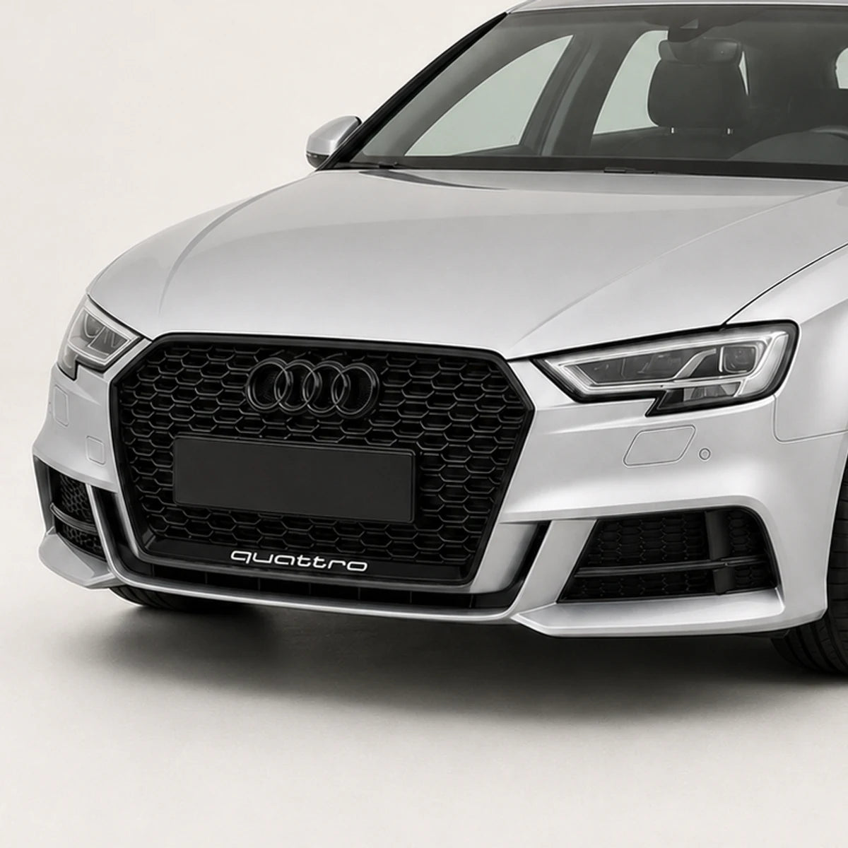 Parrilla Estilo Rs3 Para Audi A3 8v 17-20 Negra Quattro Negra. [IRP-CATALOG:PARR056-1-C.webp:54c724ca5704eddc]