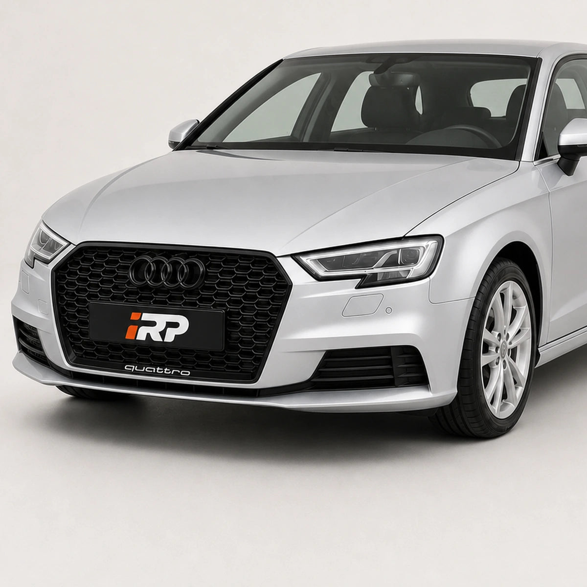 Parrilla Estilo Rs3 Para Audi A3 8v 17-20 Negra Quattro Negra. [irp-catalog:parr056-1-c.webp:5b76ca951e098377]