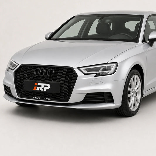 Parrilla Estilo Rs3 Para Audi A3 8v 17-20 Negra Quattro Negra. [irp-catalog:parr056-1-c.webp:5b76ca951e098377]