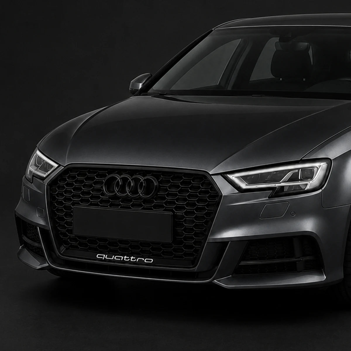 Parrilla Estilo Rs3 Para Audi A3 8v 17-20 Negra Quattro Negra. [IRP-CATALOG:PARR056-1-O.webp:eefc41cff4d1d3e8]