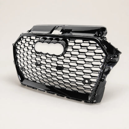Parrilla Estilo Rs3 Para Audi A3 8v 17-20 Negra Quattro Negra. [irp-catalog:parr056-gallery-1-c.webp:63bbf3eadc9ea430]