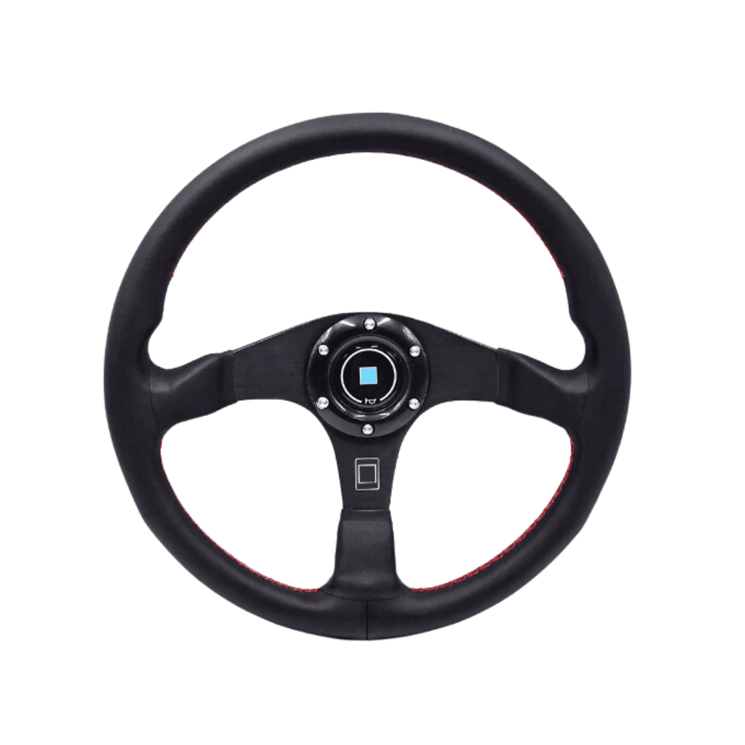 Volante Nardi De Cuero Universal De 330mm 6 Agujeros