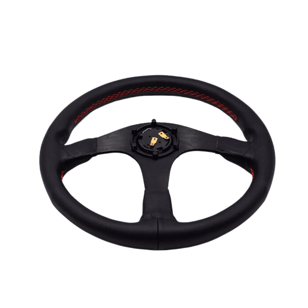 Volante Nardi De Cuero Universal De 330mm 6 Agujeros
