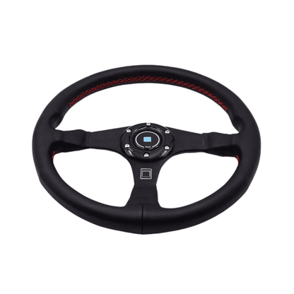 Volante Nardi De Cuero Universal De 330mm 6 Agujeros