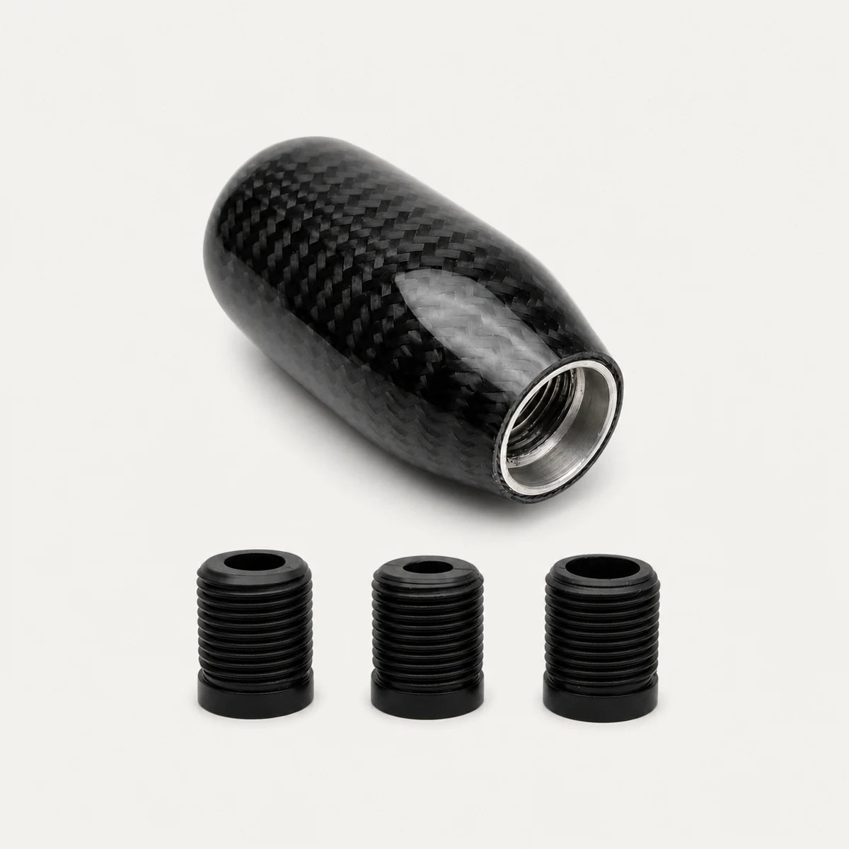 Pomo de Cambios de Fibra Carbono Real Universal Tuning 5ta/6ta. [IRP-CATALOG:POMO020-1-C.webp:e7f24166b66f6be3]
