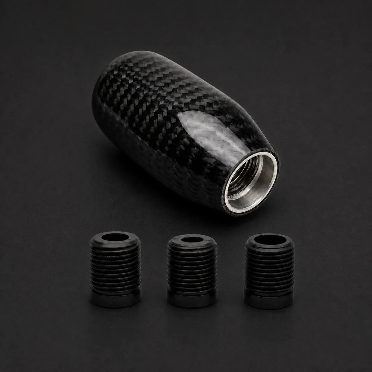 Pomo de Cambios de Fibra Carbono Real Universal Tuning 5ta/6ta. [IRP-CATALOG:POMO020-1-O.webp:ed509152204fa1dd]