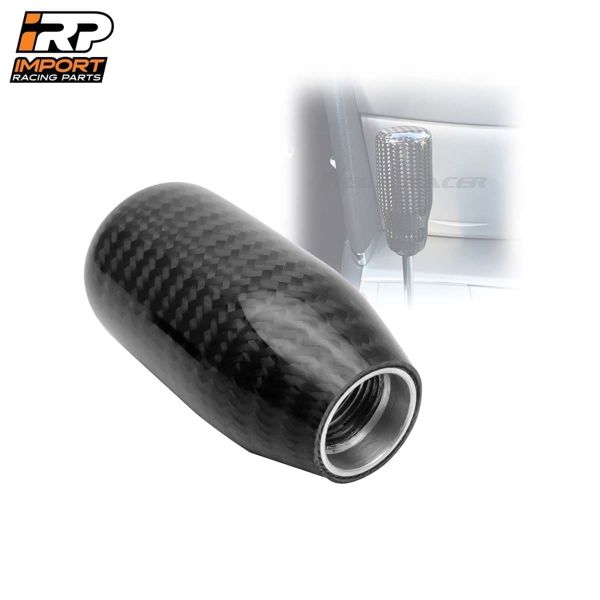 Pomo de Cambios de Fibra Carbono Real Universal Tuning 5ta/6ta