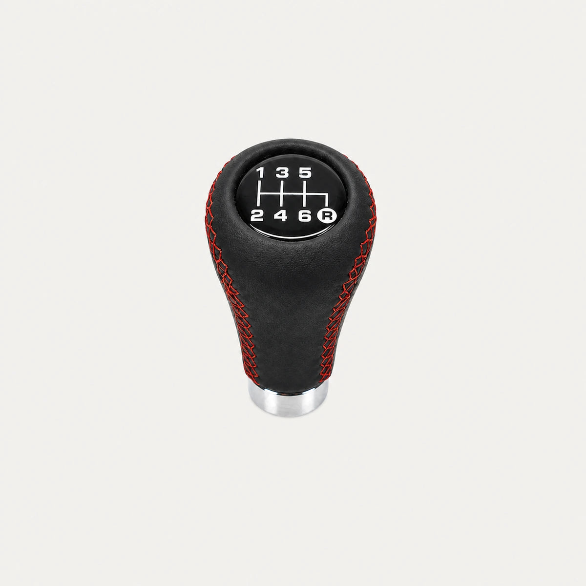 Pomo de Cambios Universal Cuero Costura Roja a Rosca Tuning 5ta/6ta. [IRP-CATALOG:POMO029-6TA-GALLERY-3-C-714adf6c687abb0e.webp:714adf6c687abb0e]