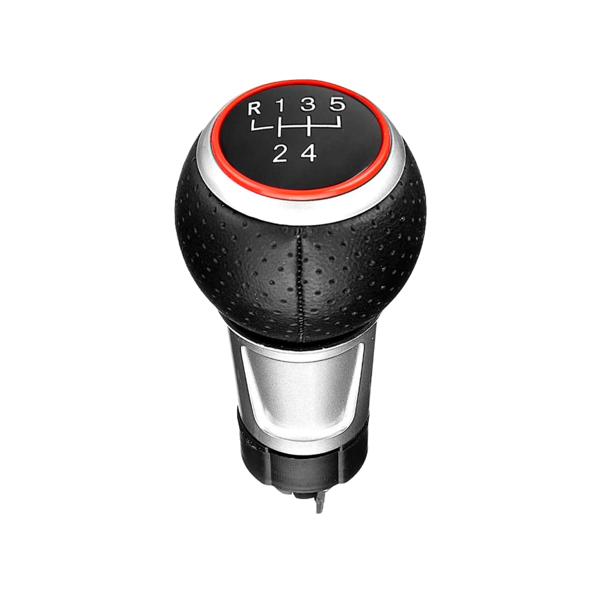 Pomo de Cambios GTI VW/Audi Detalle Rojo - Golf Bora Vento/A3 A4 A1 A5 Q5 Q3