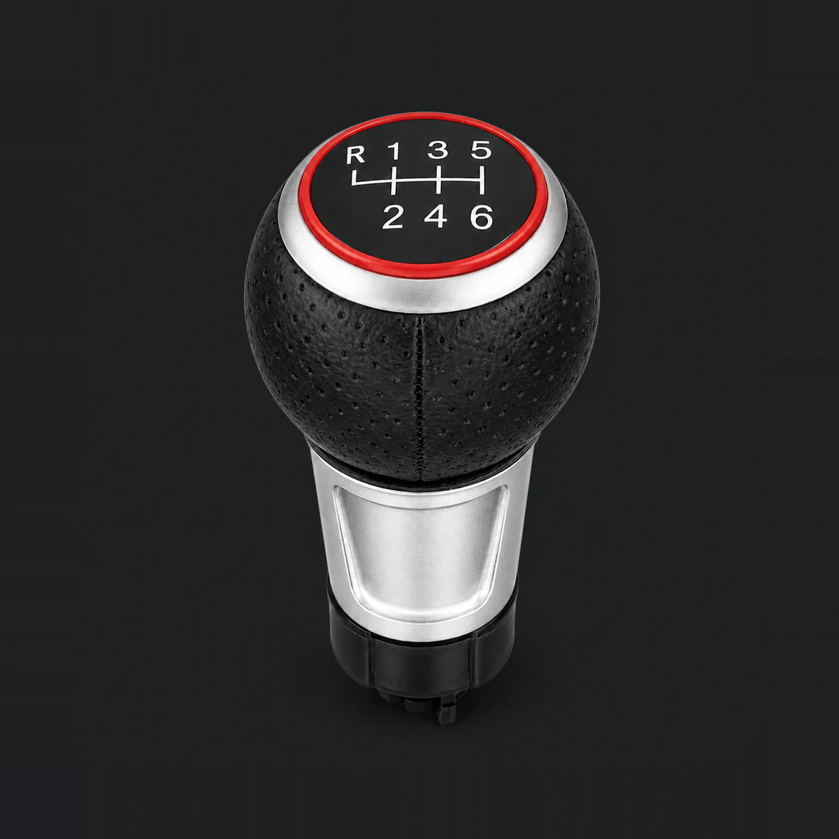Pomo de Cambios GTI VW/Audi Detalle Rojo - Golf Bora Vento/A3 A4 A1 A5 Q5 Q3. [IRP-CATALOG:POMO030-6TA-1-O.webp:3fde8df362580f9b]