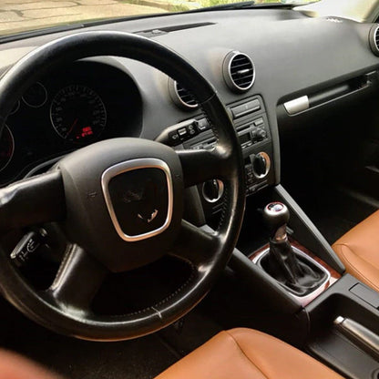 Pomo de Cambios GTI VW/Audi Detalle Rojo - Golf Bora Vento/A3 A4 A1 A5 Q5 Q3