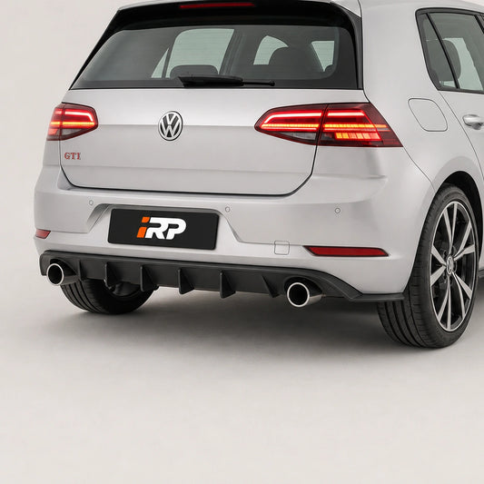 Difusor Trasero Aletas para Volkswagen Golf GTI MK7.5 17-19. [irp-catalog:rlip054-1-c.webp:66e2332b77e219b9]