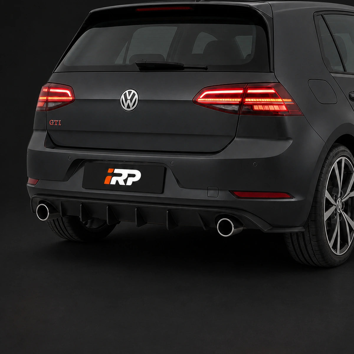 Difusor Trasero Aletas para Volkswagen Golf GTI MK7.5 17-19. [irp-catalog:rlip054-1-o.webp:8eb50187e52b2976]
