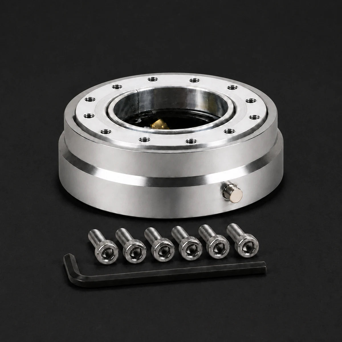 Extractor de Volante Rápido - Quick Release V1. [IRP-CATALOG:SHUB002-ALU-1-O.webp:334c6b57cc770381]