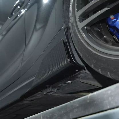 Extensión De Zócalos Fibra De Carbono Para BMW F87 M2 16-19