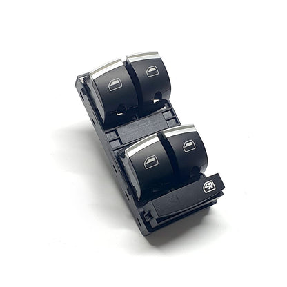 Comando Levanta Vidrios Cromado - Audi A3 A4 A6 Q7