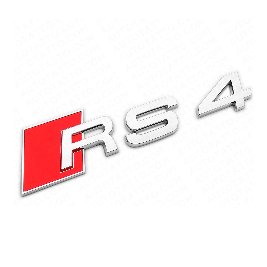 Parrilla Estilo Rs4 Para Audi A4 08-12 Con Borde Cromado