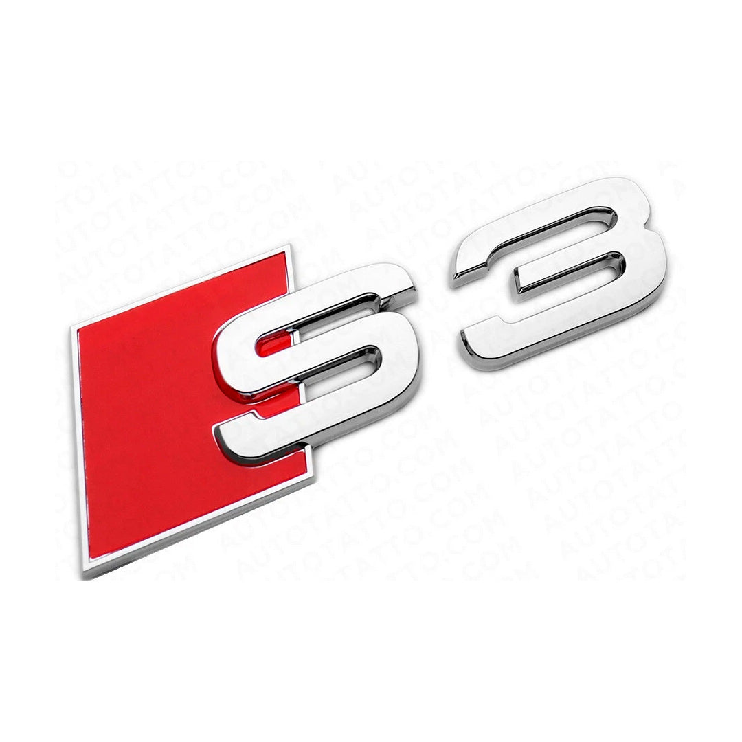 Parrilla Para Audi S3 8p 08-13 Con Borde Cromado Viras Negra