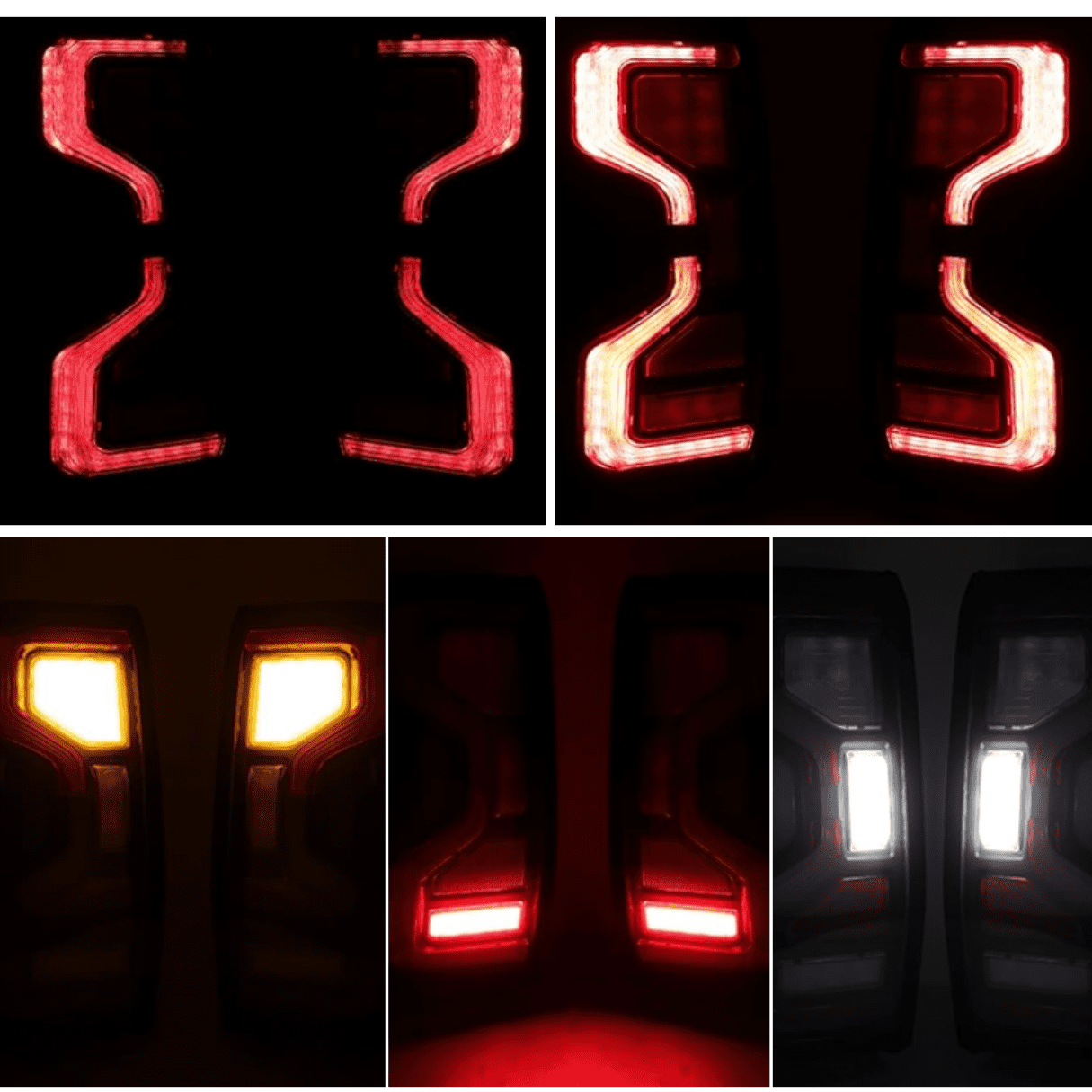 Faros Traseros Led para Ford Ranger T9 Tipo Xlt Raptor
