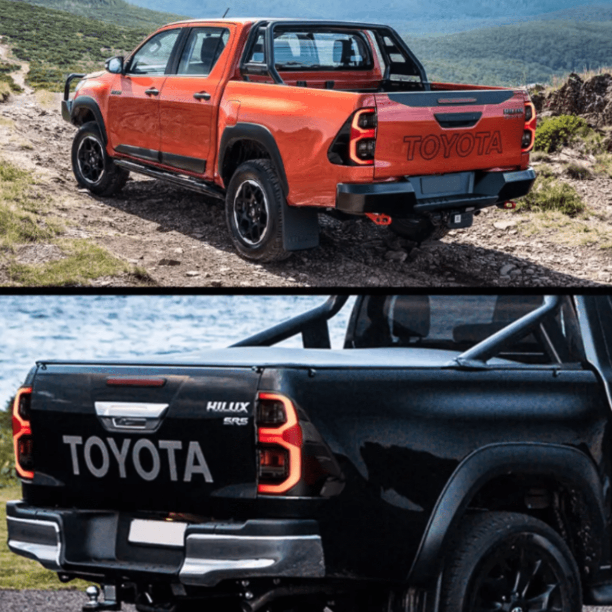 Ópticas Traseras Led Tipo Gr para Toyota Hilux 2016-2021