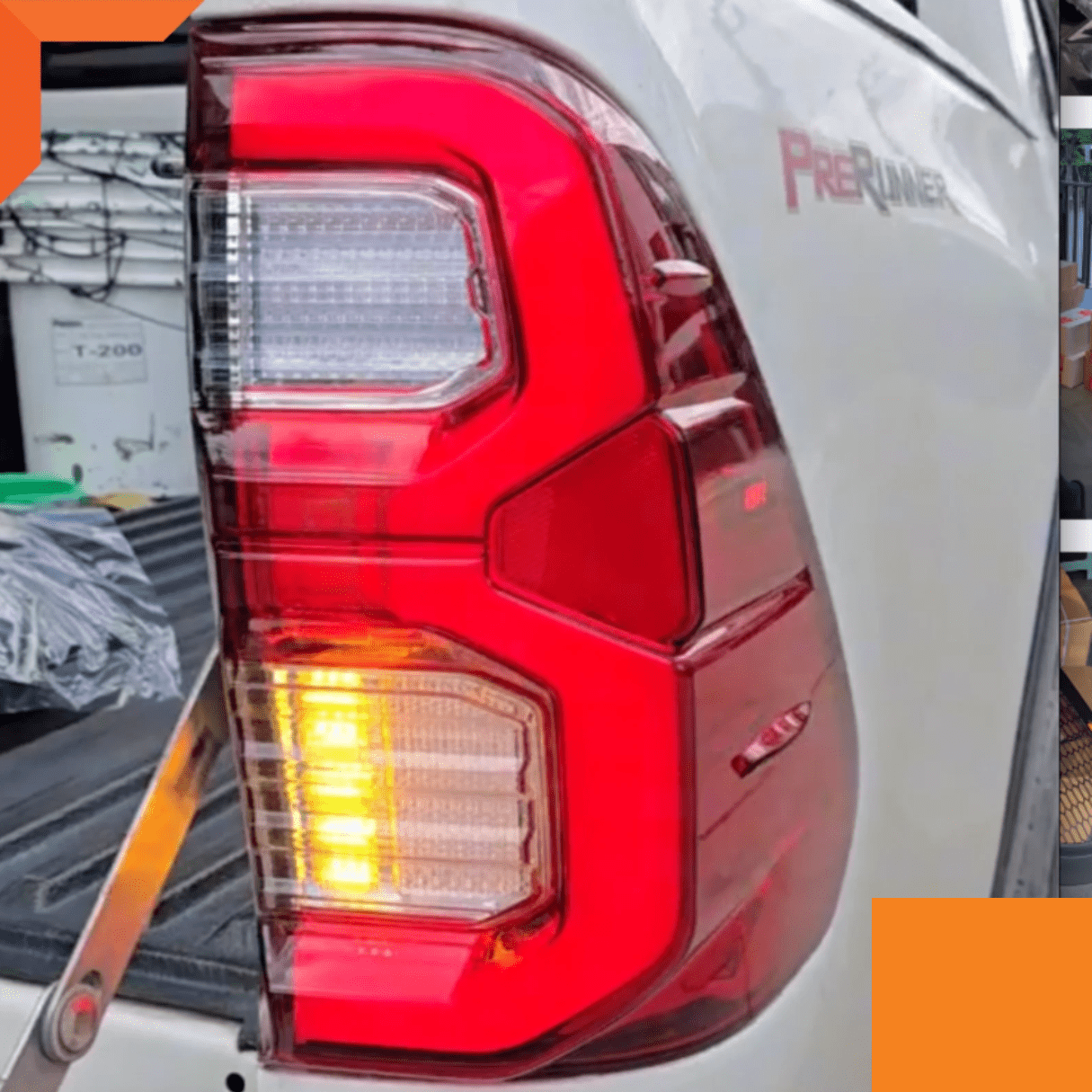 Ópticas Traseras Led Tipo Gr para Toyota Hilux 2016-2021