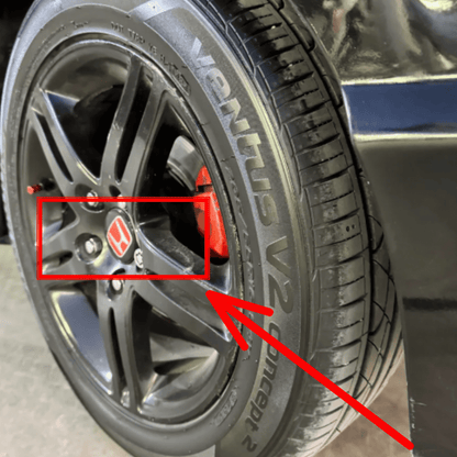 Centro de Llanta para Honda de 69mm