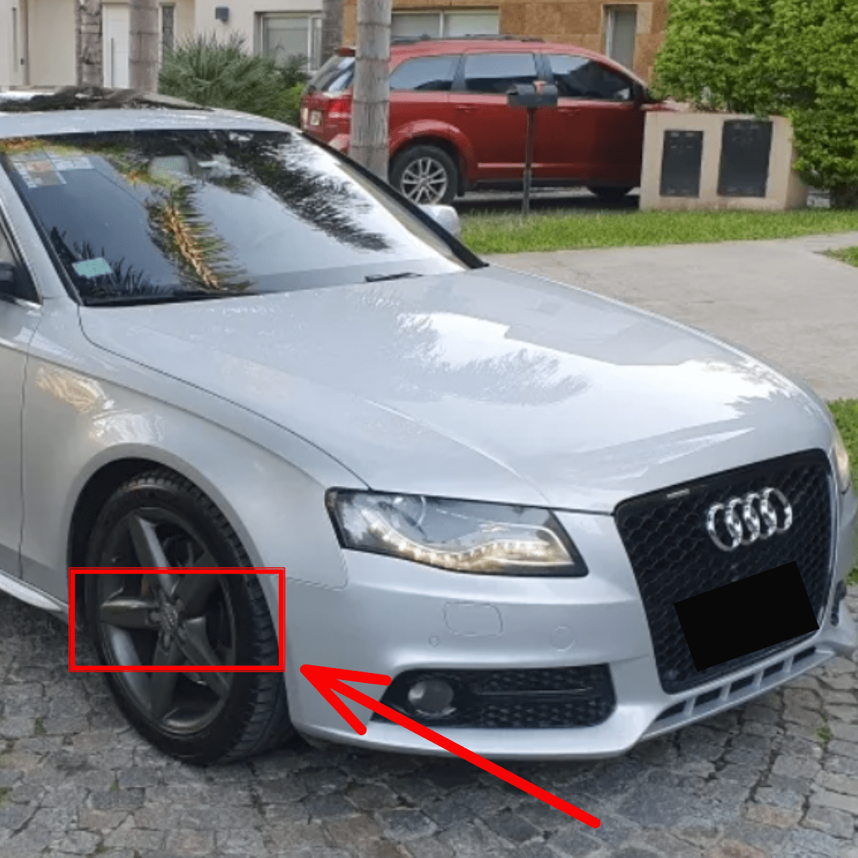 Centro de Llanta Estrella Audi - A3 A4 A5 Q5 Tt 55mm 4F0601165N