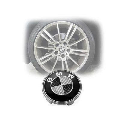 Centro de Llanta para BMW 68mm 36136783536 OEM Fibra Carbono