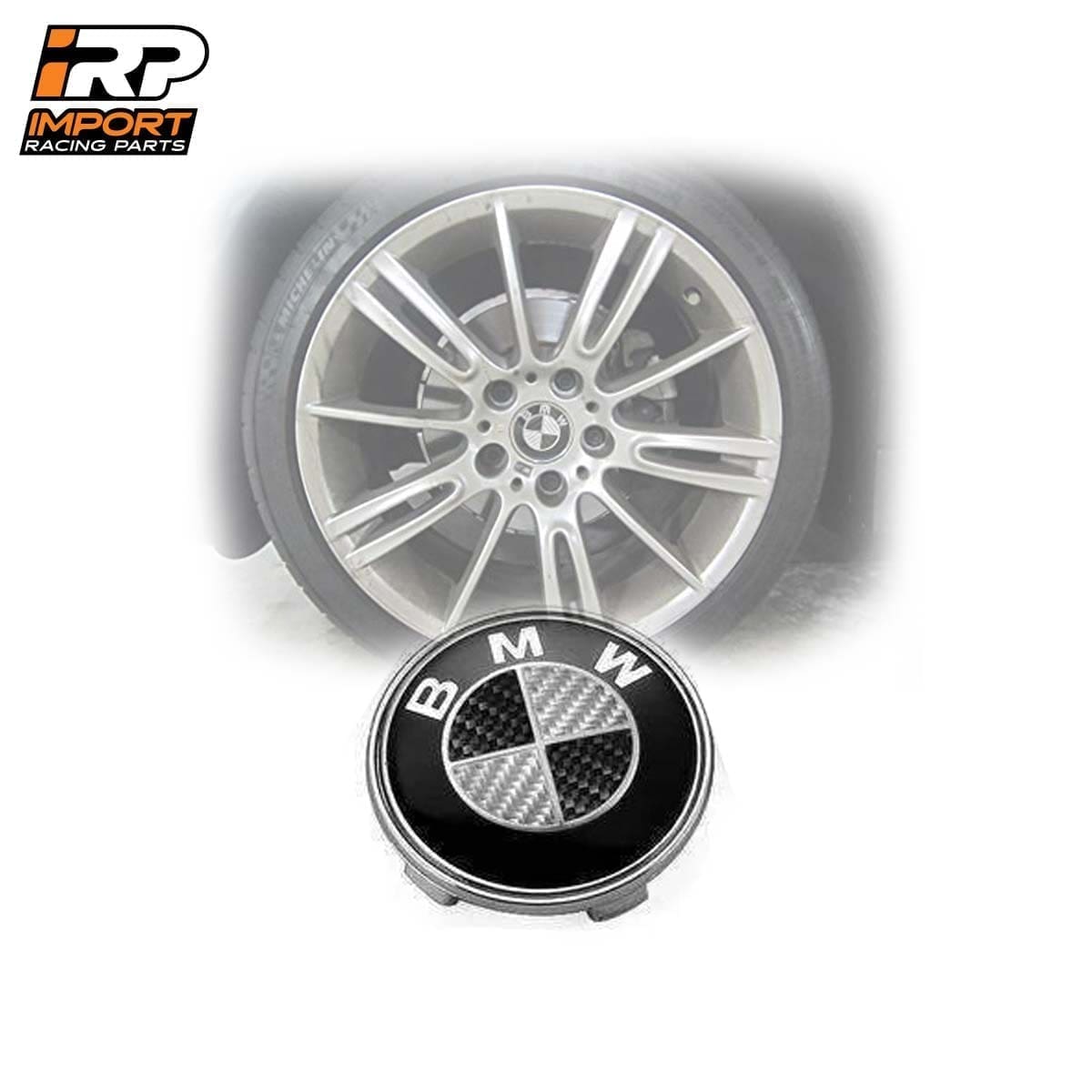 Centro de Llanta para BMW 68mm 36136783536 OEM Fibra Carbono