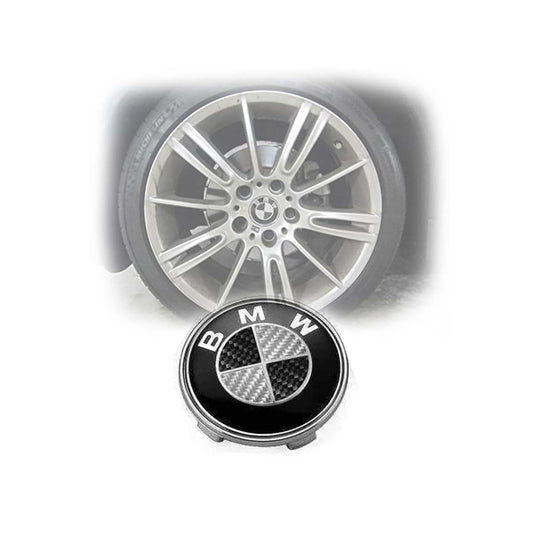 Centro de Llanta para BMW 68mm 36136783536 OEM Fibra Carbono