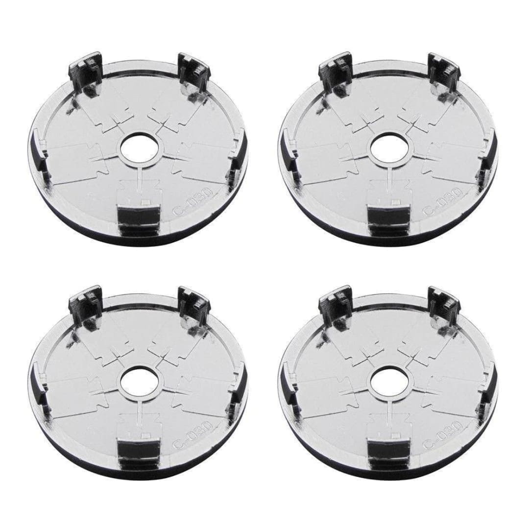 Kit X4 Centros de Llanta para BMW 68mm 36136783536 OEM Fibra de Carbono
