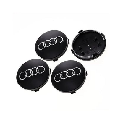 Kit X4 Centros De Llanta Audi 60mm 4b0 601 170 A