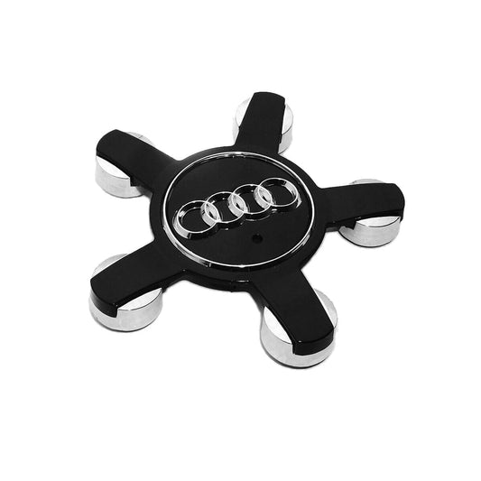 Centro de Llanta para Audi 8R0601165 Negro