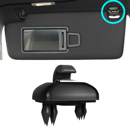 Kit X2 Ganchos Clip Varios Colores Parasol Audi A1 A3 A4 A5 Q3 Q5 Tt