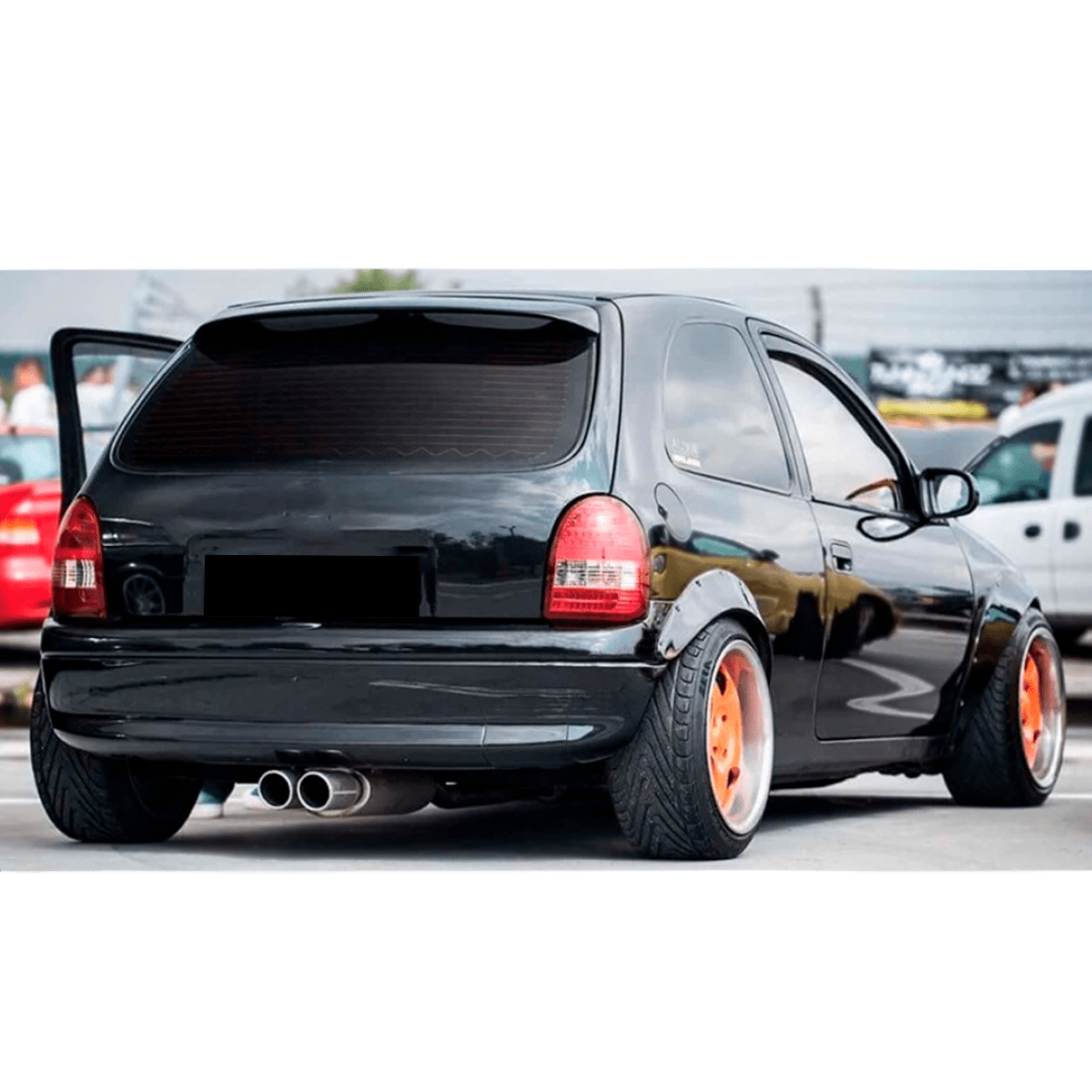 Kit X2 Fenders Flares Ensanches de Guardabarros Universales - 2 Medidas