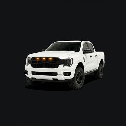 Parrilla Tipo Raptor para Ford Ranger T9 XLT 23-25 Con Led