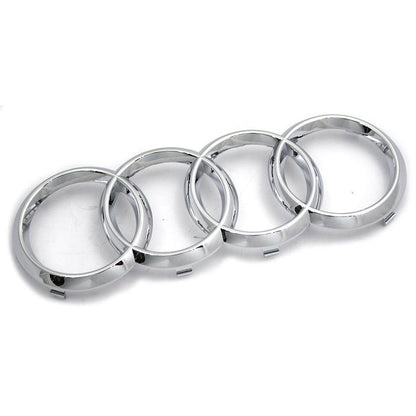 Parrilla estilo RS4 para Audi A4/S4 13-16 Negra con borde cromado.