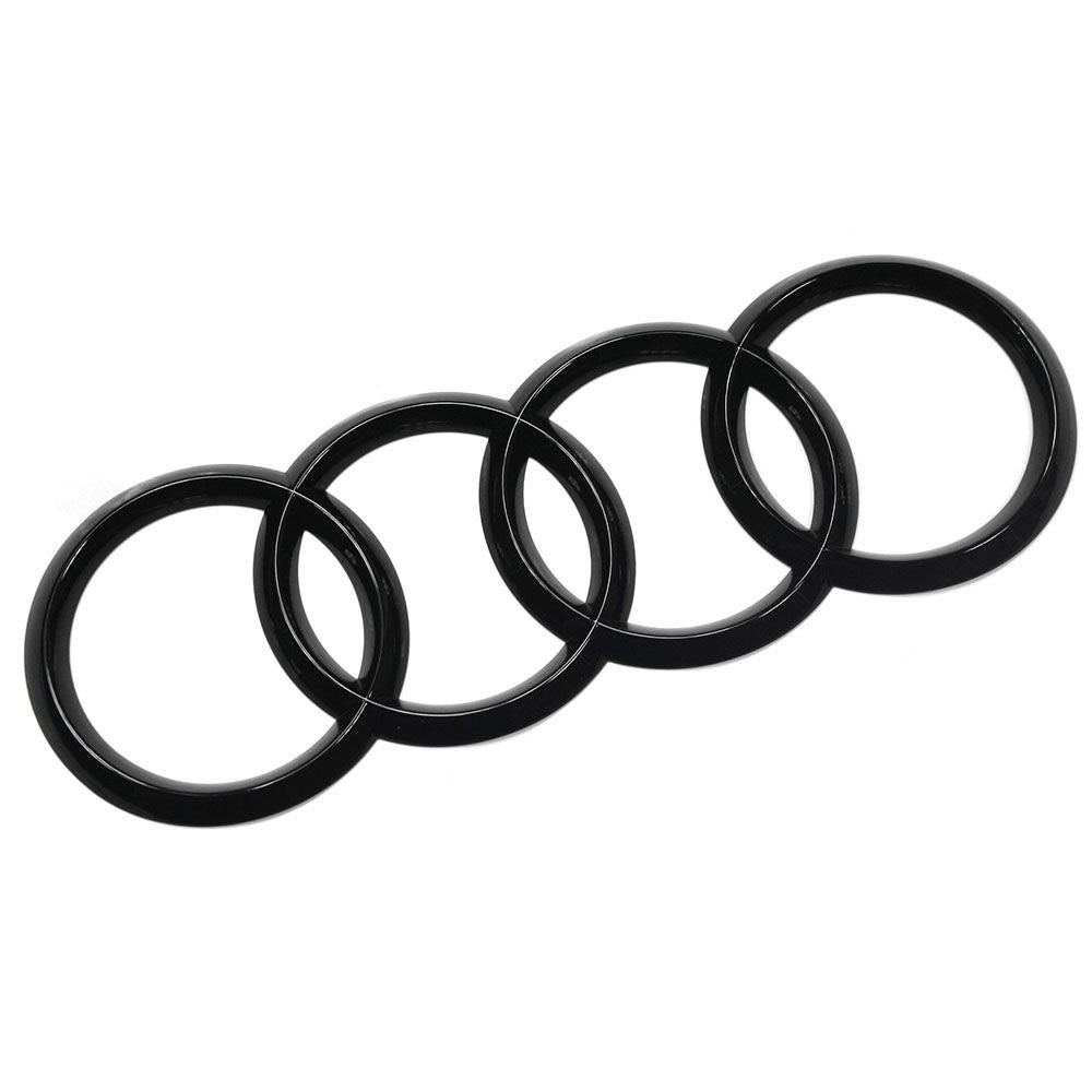 Parrilla Rs4 Audi A4 B8 08-12 Borde Negro Con Quattro Debajo