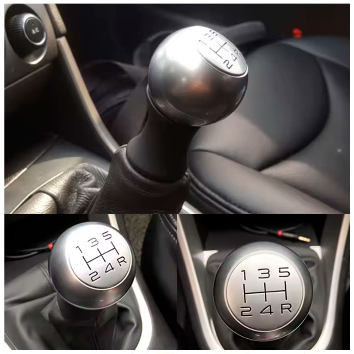 Pomo Palanca de Cambios para Peugeot 206/207 C3 C4 408