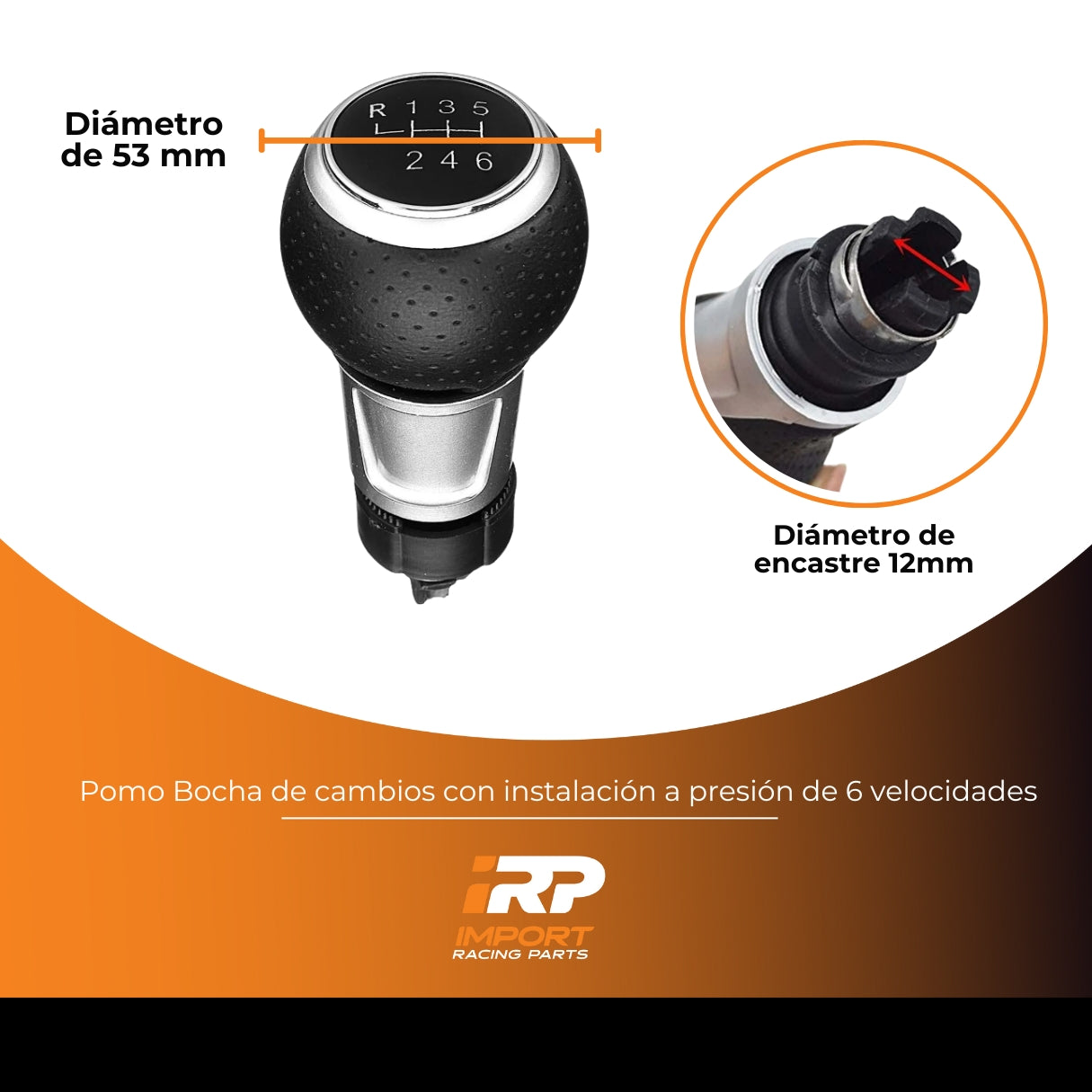 Pomo de Cambios GTI Audi/VW – A3 A4 A1 A5 Q5 Q3/Golf Bora Vento