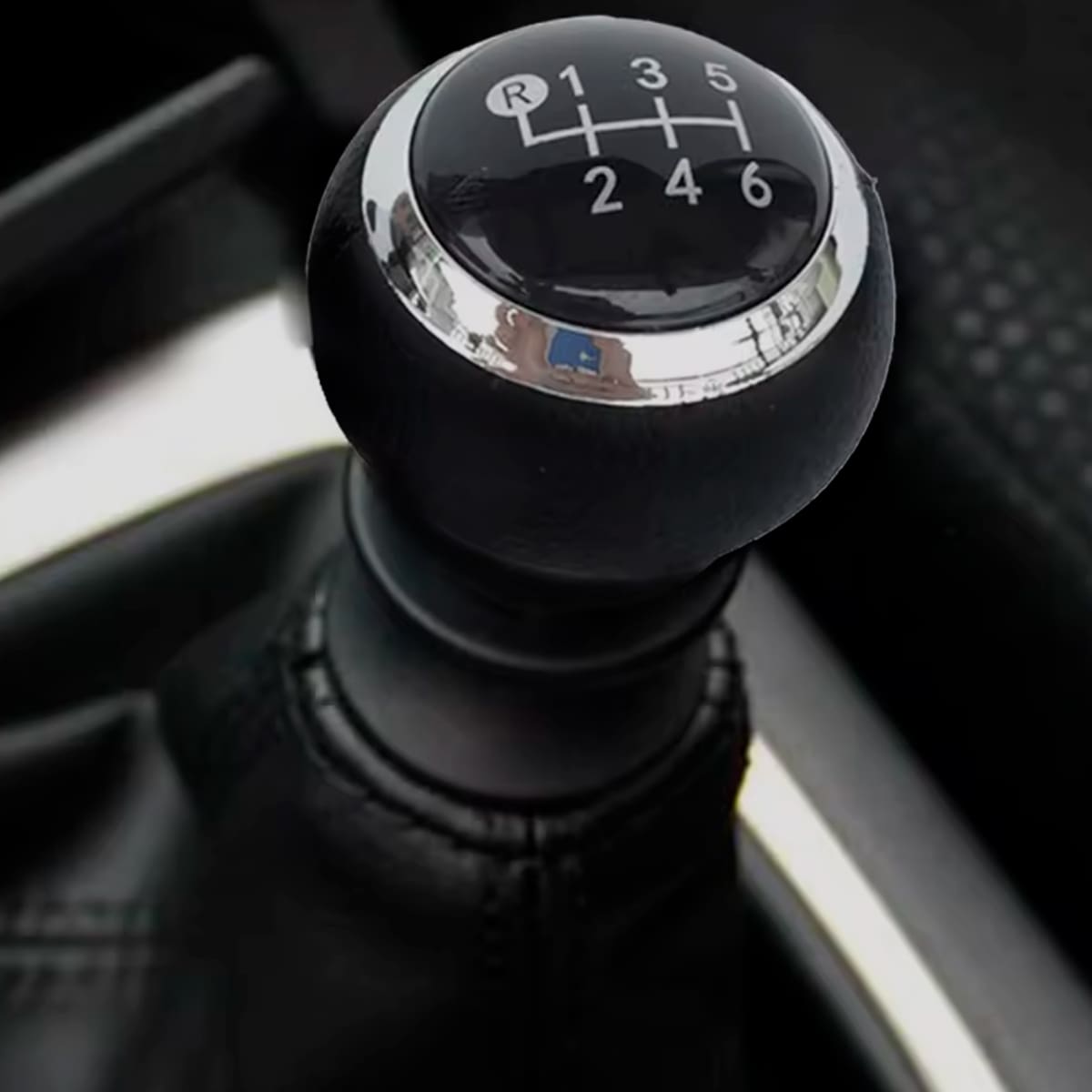 Bocha Pomo para Palanca de Cambios Toyota Corolla Etios 6ta Negro
