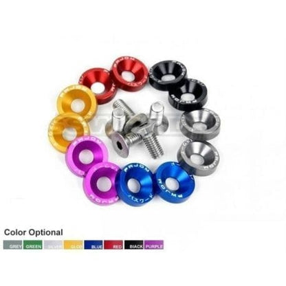 Arandelas Anodizadas Atv/Moto/Auto Jdm X6 M8
