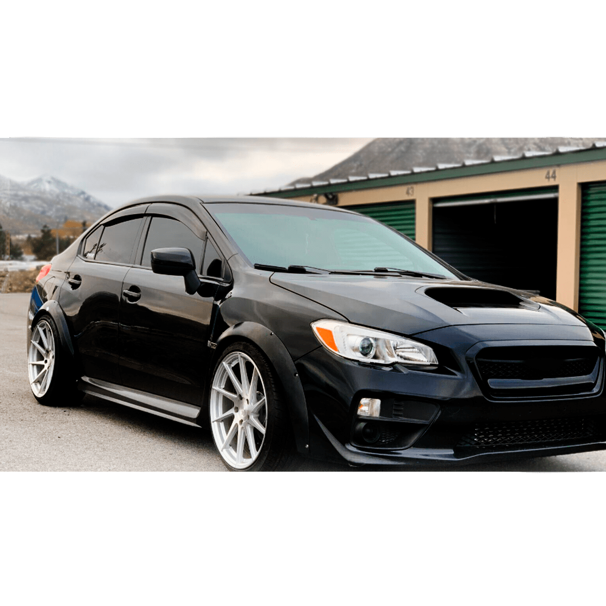 Kit X2 Fenders Flares Ensanches de Guardabarros Universales - 2 Medidas